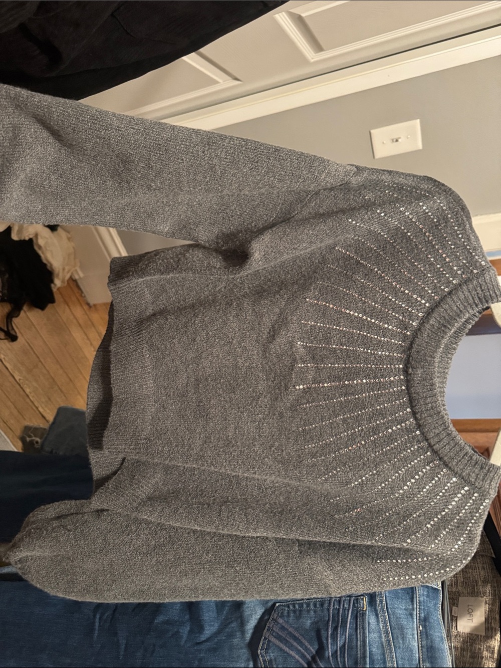 BB DAKOTA Women's If You Fancy Sweater (minus fringe)